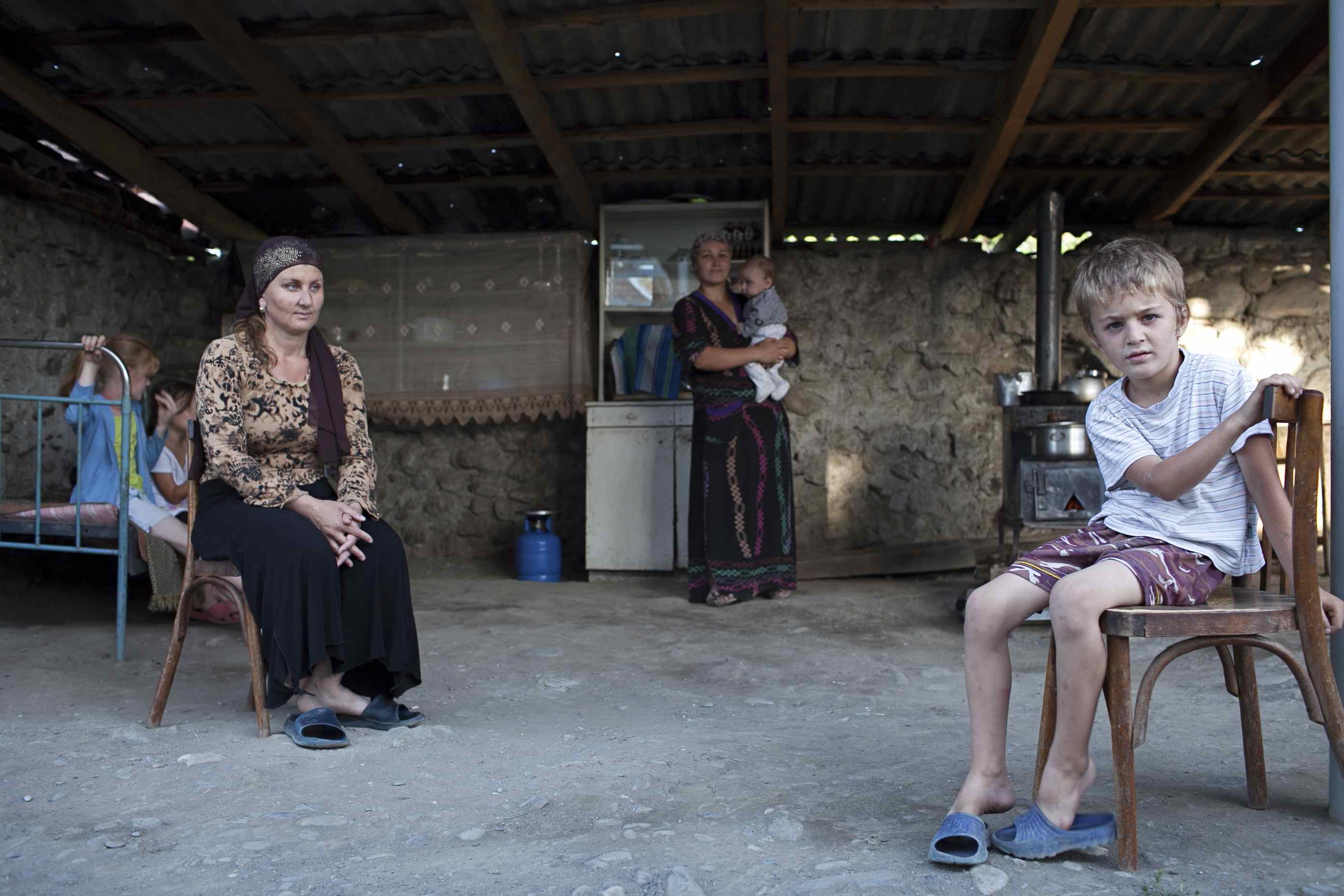 A family in Duisi, Pankisi, considering moving to Grozny in Chechnya for work