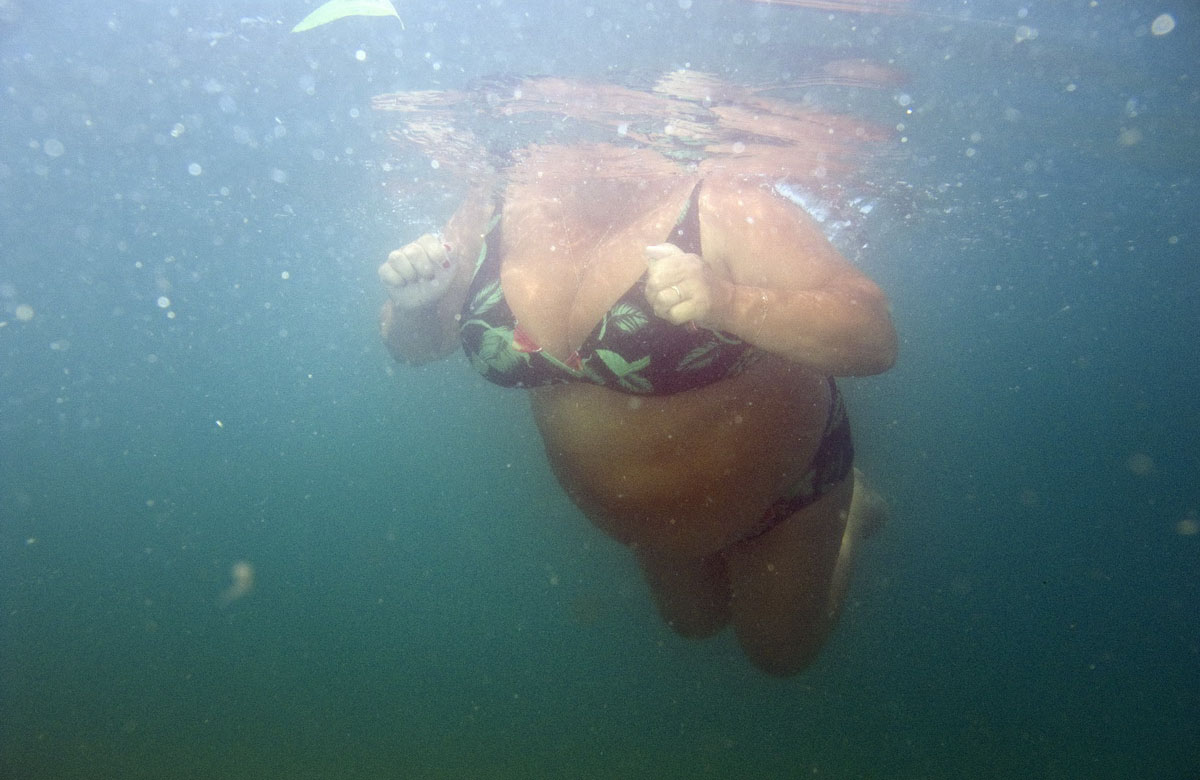 Underwater scene, Pitsunda