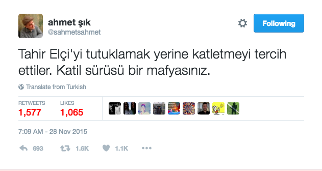 Ahmet Ahmet tweets