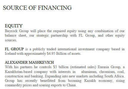 source iof financing